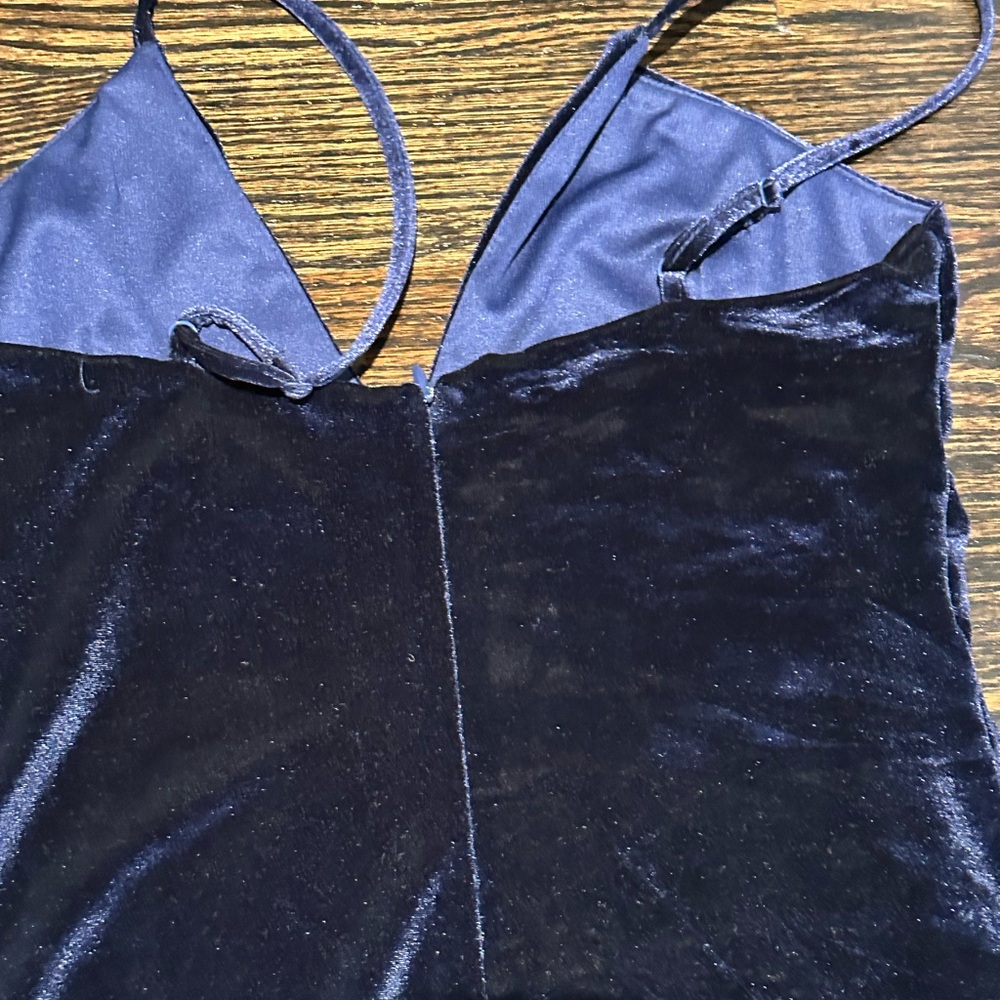 Dance & Marvel Blue Spaghetti Strap Sheath Dress - Picture 7 of 12